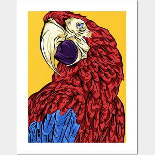 parrot Posters and Art